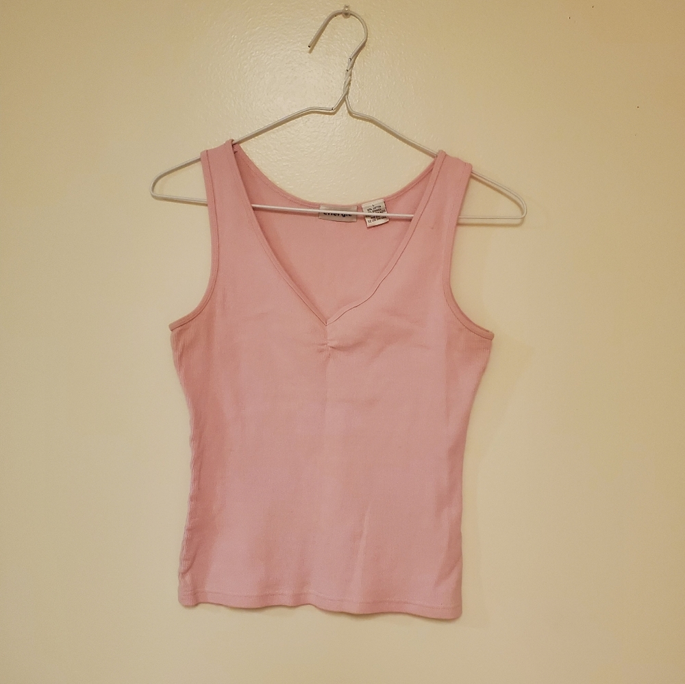 Baby pink tank top